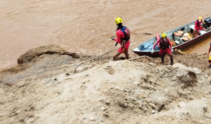 Corpo encontrado no Rio das Velhas em Lagoa Santa