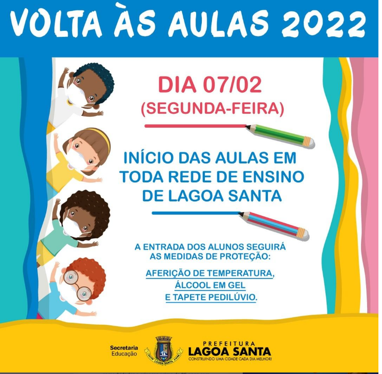 Volta às aulas em Lagoa Santa